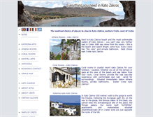 Tablet Screenshot of katozakros-beachfront.com